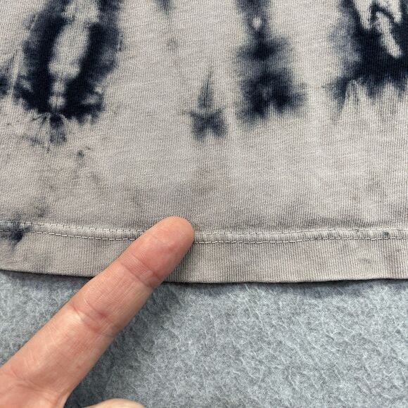HUF Tie Dye T-Shirt Men’s Large Gray Black Streetwear Skate Graphic - Picture 9 of 10
